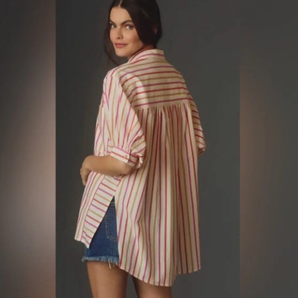 Pilcro Painter Buttondown Shirt - 2X - Picture 3 of 10